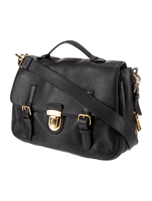 Prada Vitello Daino Leather Messenger Bag