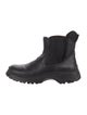 Prada Sport Leather Chelsea Boots