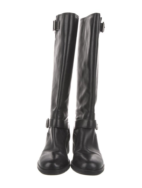 Prada Sport Late 1990's - Early 2000's Leather Riding Boots