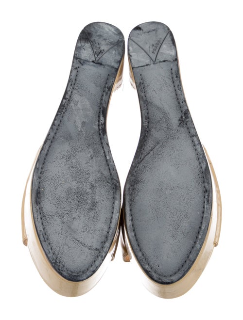 Prada Sport Patent Leather Slides