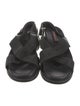 Prada Sport Leather Slingback Sandals