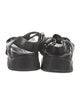 Prada Sport Leather Slingback Sandals