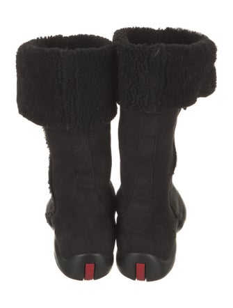 Prada Sport Suede Boots
