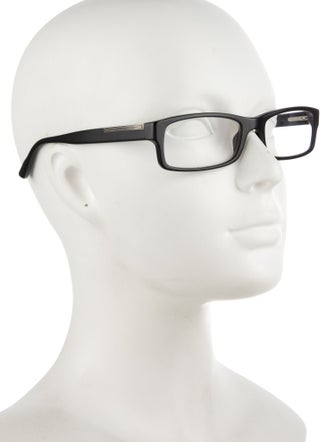 Prada Sport Linea Rossa Square Square Eyeglasses