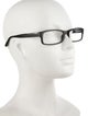 Prada Sport Linea Rossa Square Square Eyeglasses