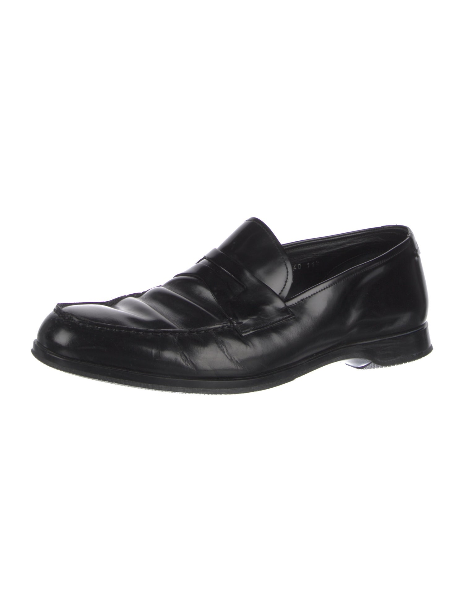 Prada Sport Patent Leather Dress Loafers