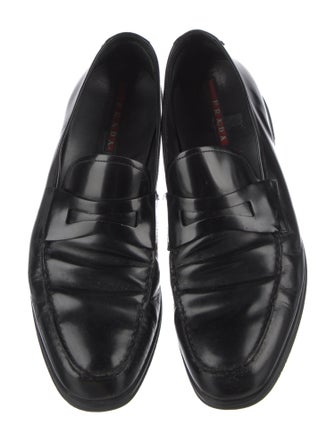 Prada Sport Patent Leather Dress Loafers