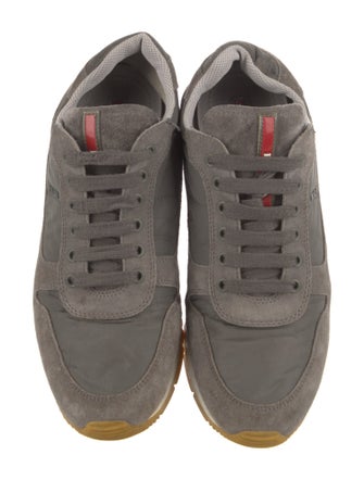 Prada Sport Suede Athletic Sneakers