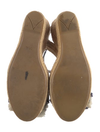 Prada Sport Jute Printed Espadrilles