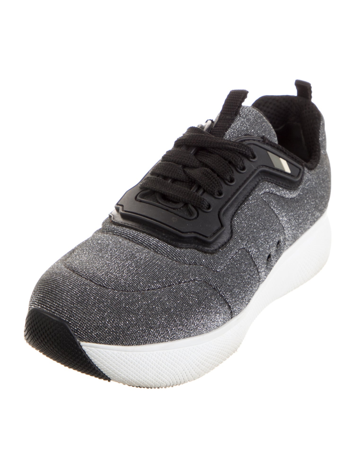 Prada Sport Glitter Athletic Sneakers