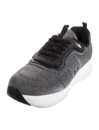 Prada Sport Glitter Athletic Sneakers