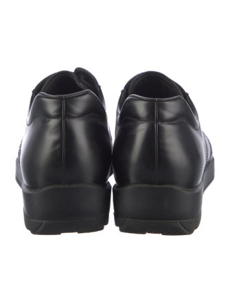 Prada Sport Leather Lasercut Accents Brogues