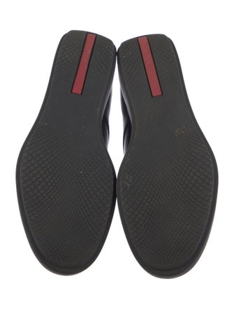 Prada Sport Leather Lasercut Accents Brogues