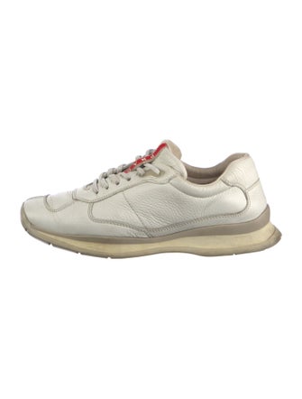 Prada Sport Leather Sneakers
