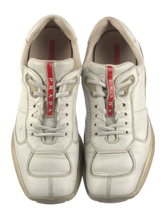 Prada Sport Leather Sneakers