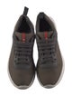 Prada Sport Nylon Leather Trim Embellishment Athletic Sneakers