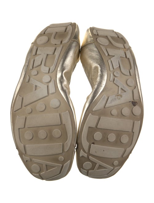 Prada Sport Leather Ballet Flats