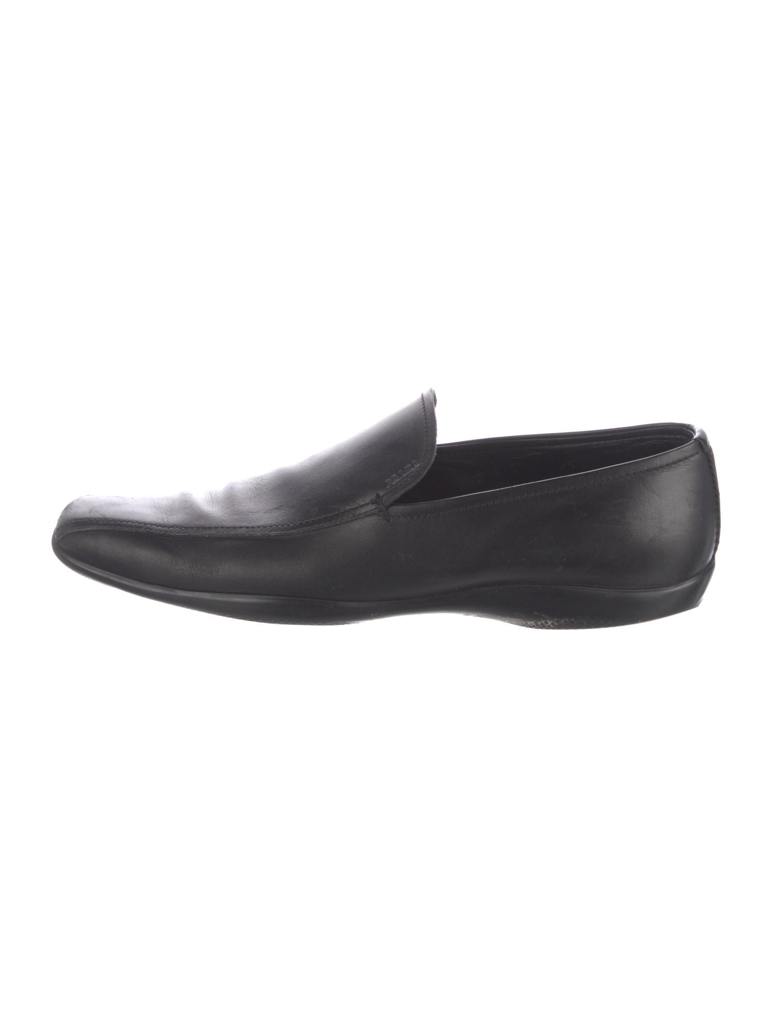 Prada Sport Leather Loafers