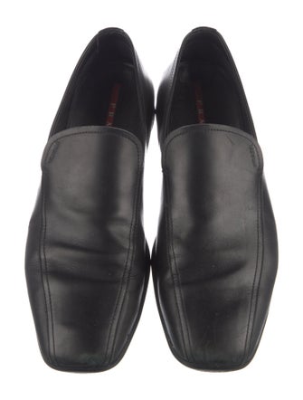 Prada Sport Leather Loafers