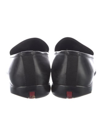 Prada Sport Leather Loafers