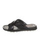 Prada Sport Leather Slingback Sandals