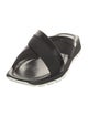 Prada Sport Leather Slingback Sandals