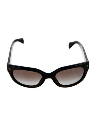Prada Sport Signature Logo Cat-Eye Sunglasses