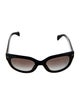 Prada Sport Signature Logo Cat-Eye Sunglasses