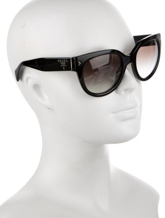 Prada Sport Signature Logo Cat-Eye Sunglasses