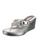 Prada Sport Leather Slides