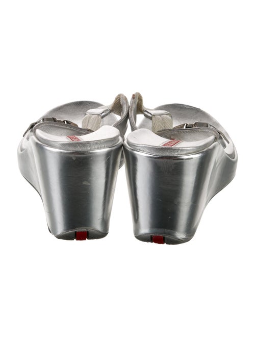 Prada Sport Leather Slides