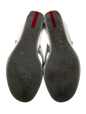 Prada Sport Leather Slides