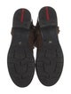 Prada Sport Suede Moto Boots