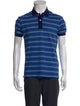 Prada Sport 2012 Striped Polo Shirt