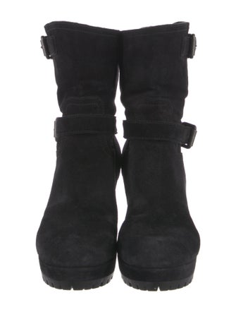 Prada Sport Suede Boots