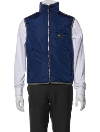 Prada Sport 2012 Enameled Metal Triangle Vest
