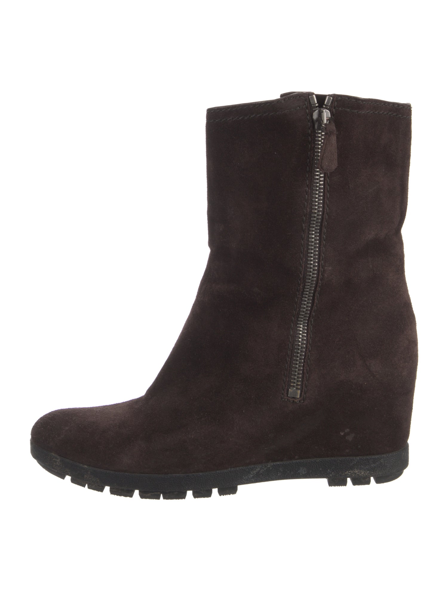 Prada Sport Suede Boots