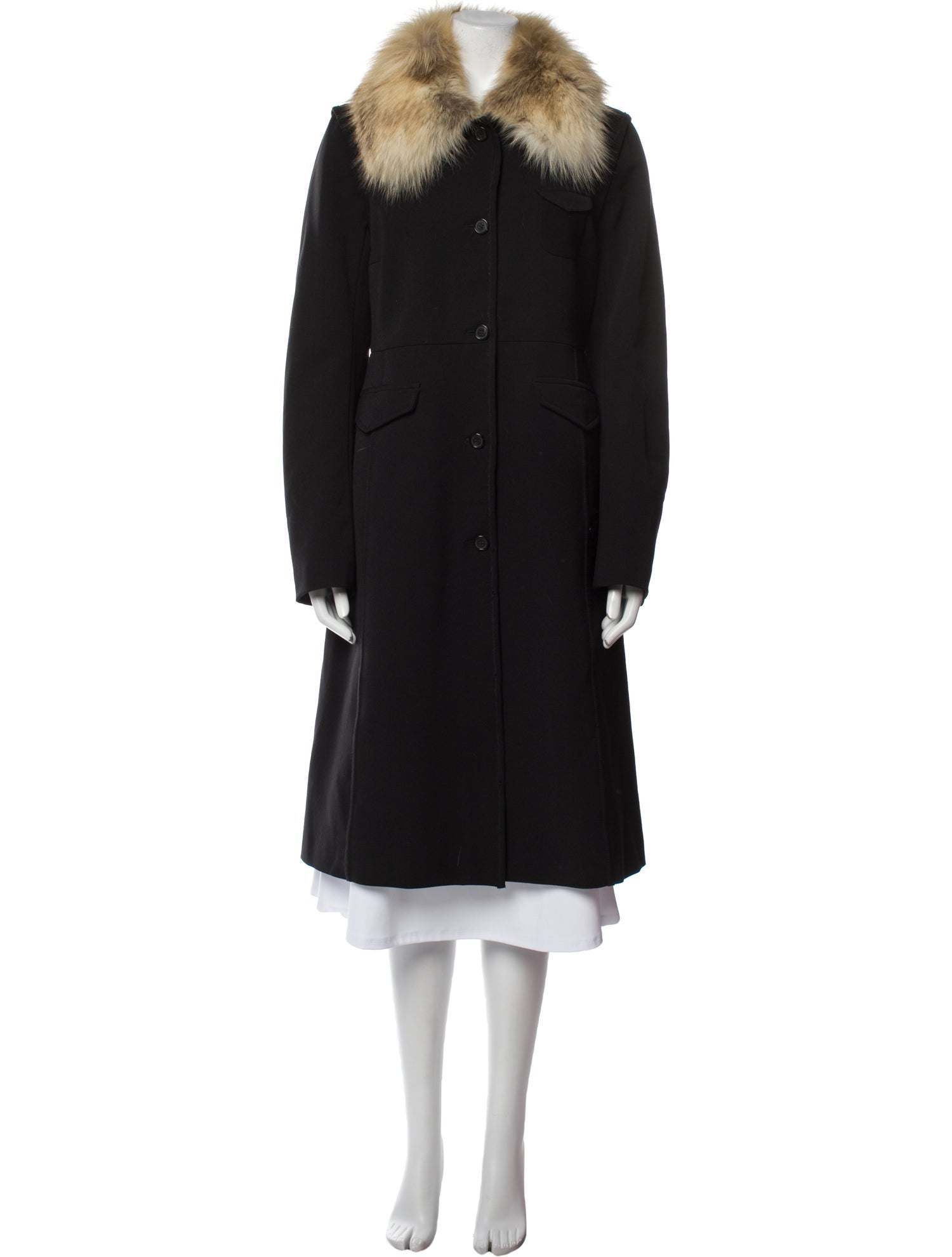 Prada Sport Vintage 2000's Fur Coat