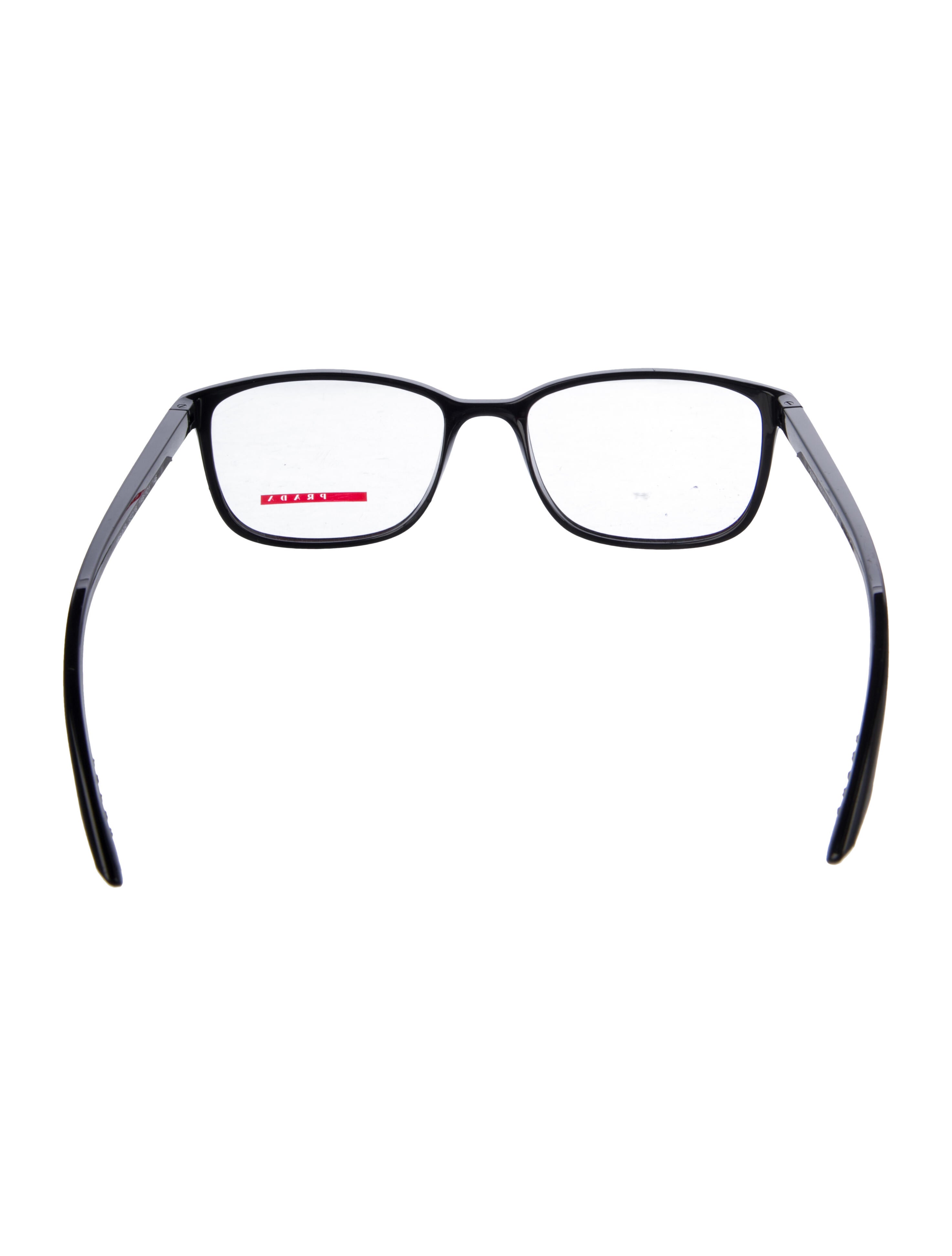 Prada Sport Square Clear Sunglasses