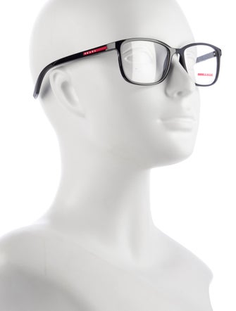 Prada Sport Square Clear Sunglasses