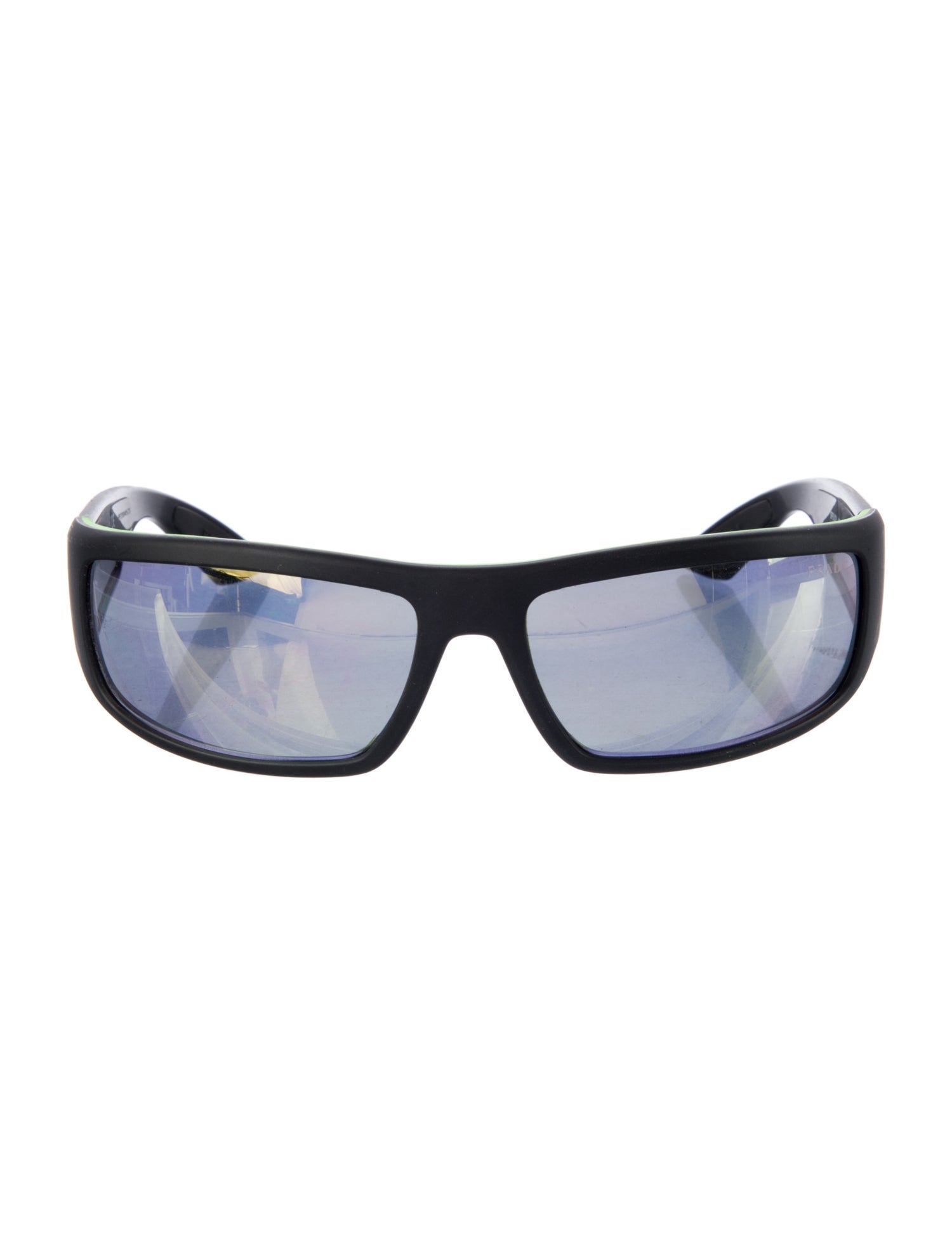 Prada Sport Shield Mirrored Sunglasses