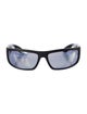 Prada Sport Shield Mirrored Sunglasses