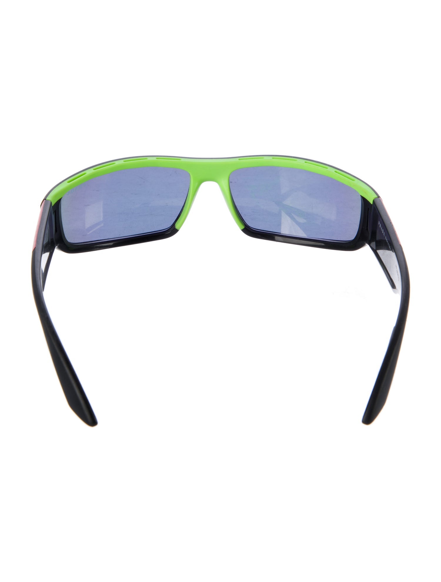 Prada Sport Shield Mirrored Sunglasses