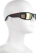 Prada Sport Shield Mirrored Sunglasses