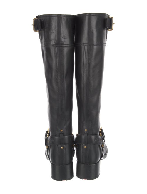 Prada Sport Leather Riding Boots