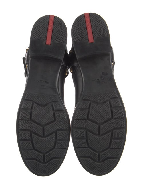 Prada Sport Leather Riding Boots