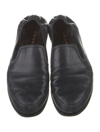 Prada Sport Leather Loafers