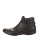 Prada Sport Leather Chelsea Boots