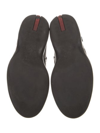 Prada Sport Leather Chelsea Boots