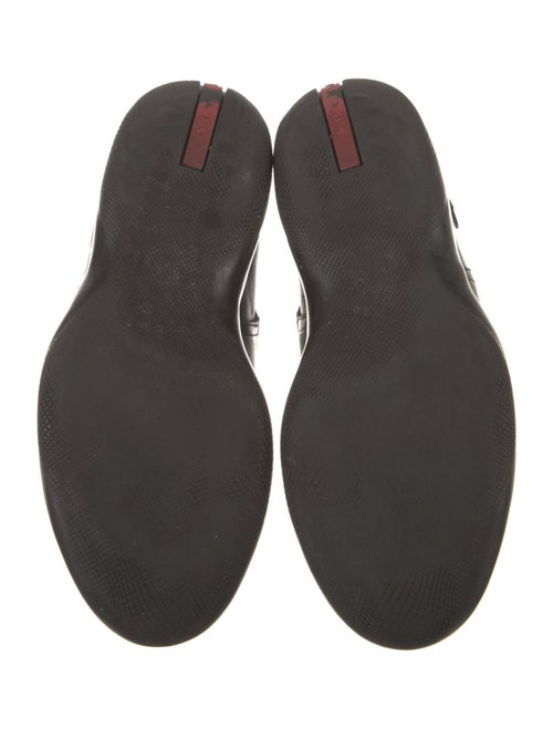 Prada Sport Leather Chelsea Boots